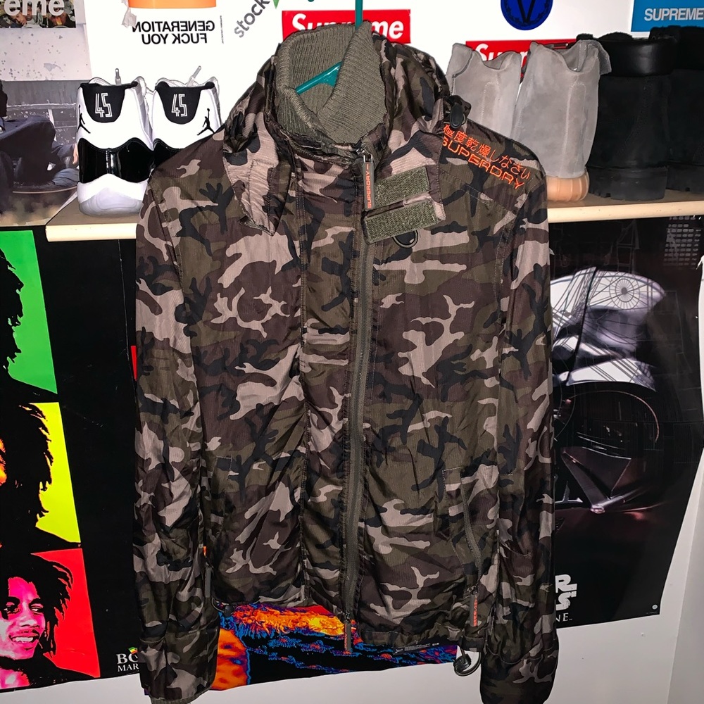 Super Dry Japan Camo Jacket